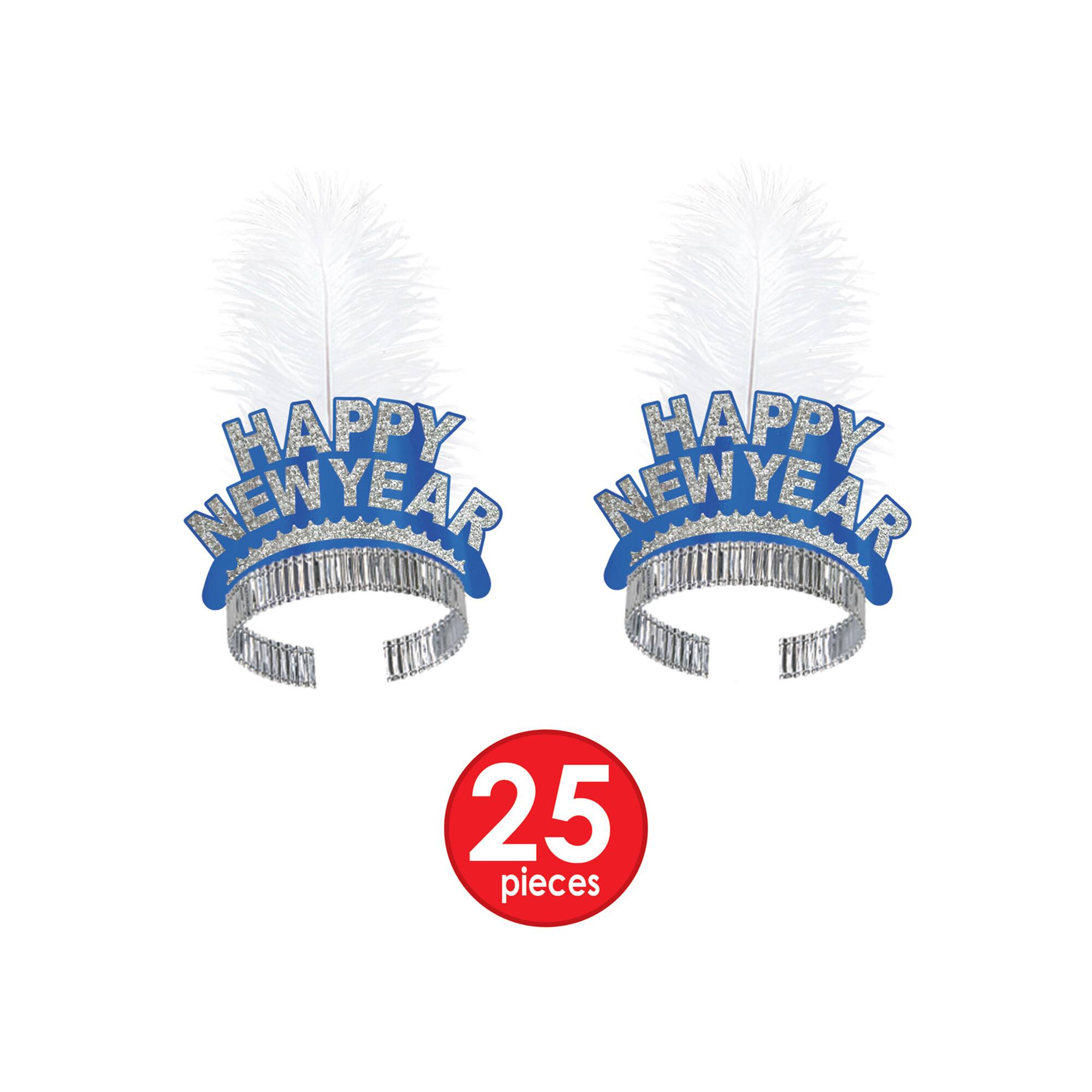 Beistle White & Blue New Year Arctic Party Favor Kit for 50